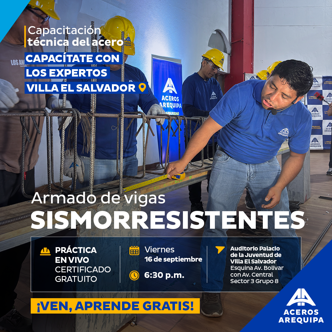 CAPACITACIÓN TÉCNICA DEL ACERO - VILLA EL SALVADOR