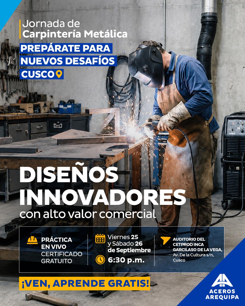 JORNADA DE CARPINTERÍA METÁLICA - CUSCO