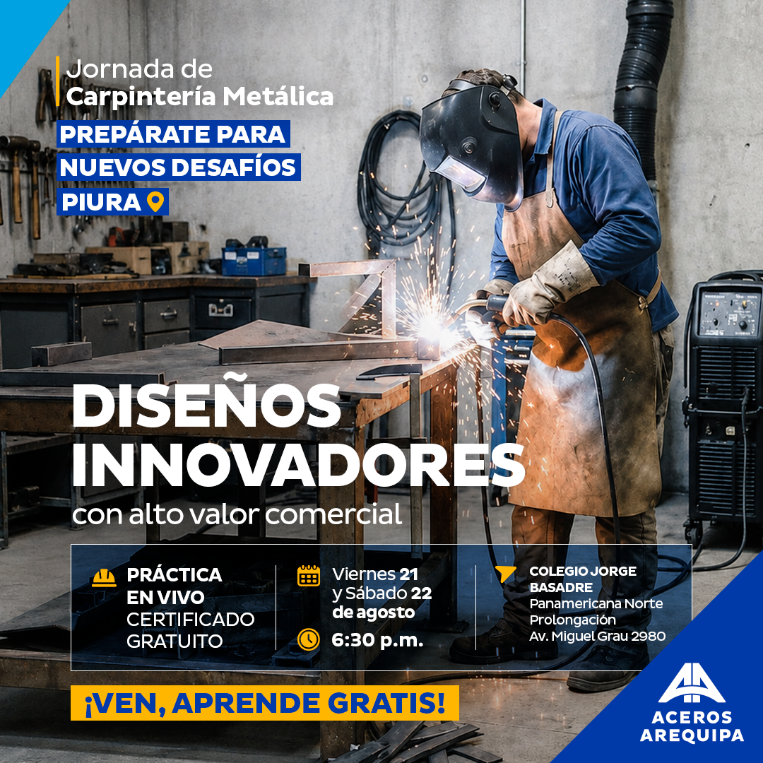 JORNADA DE CARPINTERÍA METÁLICA - PIURA