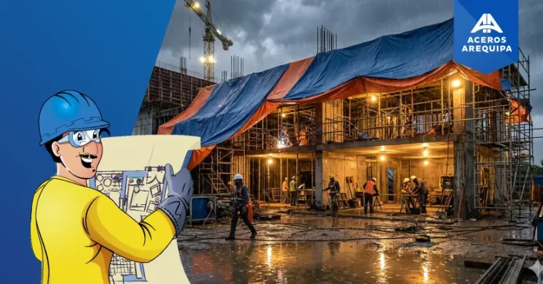 como construir en temporada en lluvia sin errores