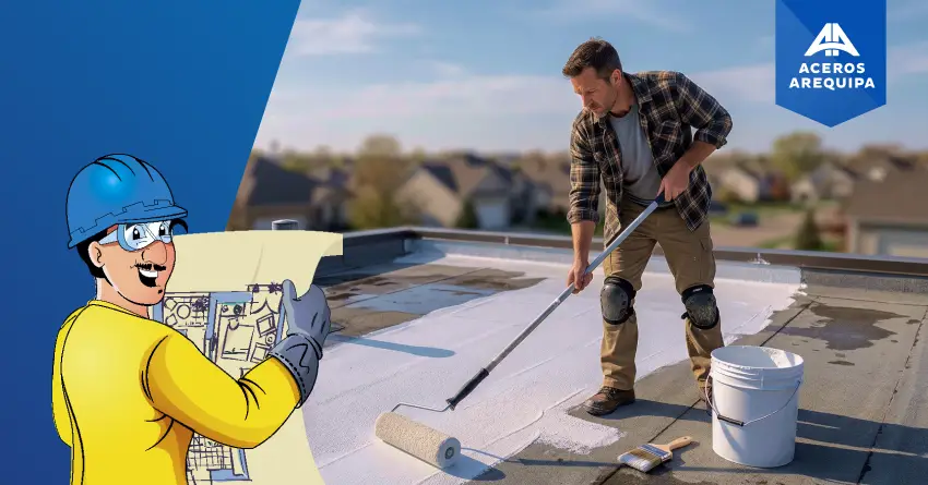 Cómo reparar filtraciones y humedad en techos después de lluvias