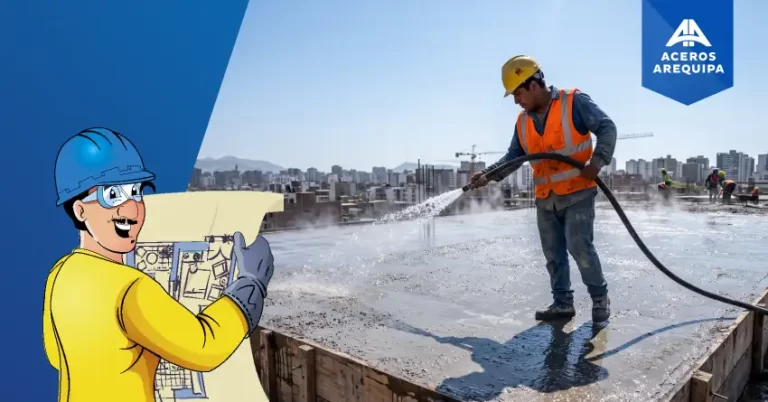 Curado de concreto cómo evitar rajaduras por un secado mal realizado