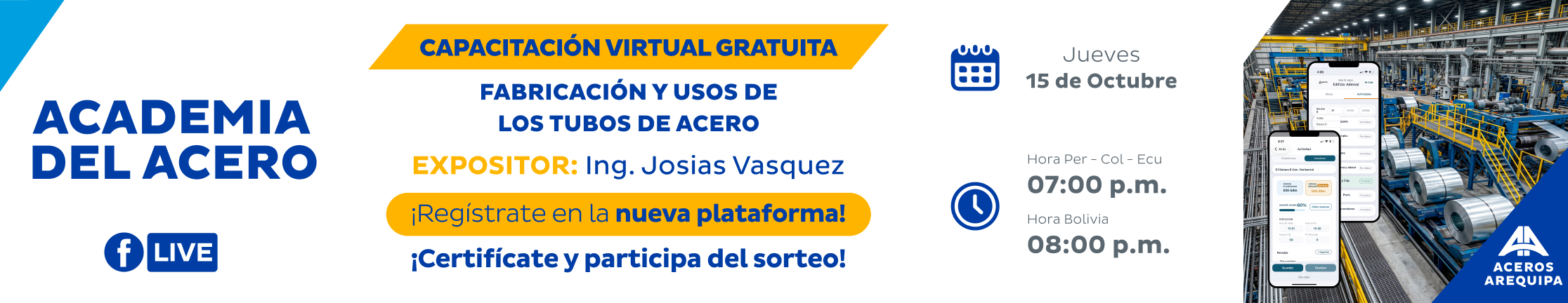 webinar fabricación y usos de los tubos de acero